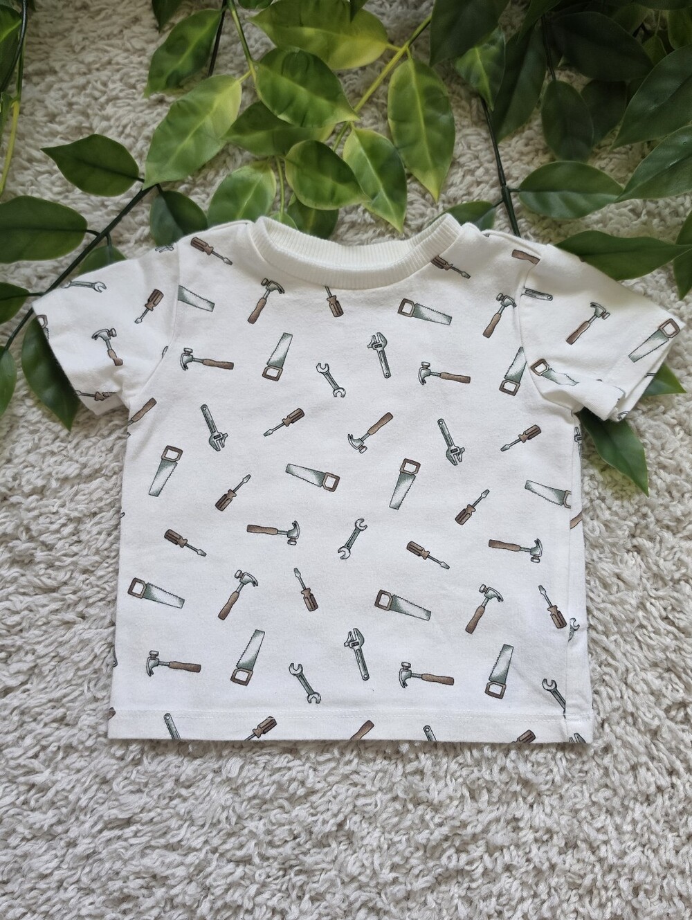 Baby Boy Tools Shirt (0-3 Months)